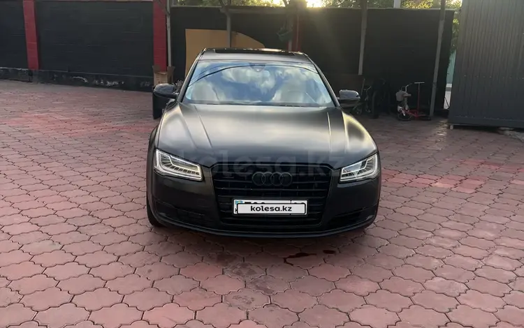 Audi A8 2014 года за 15 000 000 тг. в Алматы