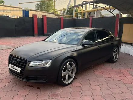 Audi A8 2014 года за 15 000 000 тг. в Алматы – фото 2