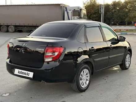 ВАЗ (Lada) Granta 2190 2014 года за 3 900 000 тг. в Костанай – фото 4