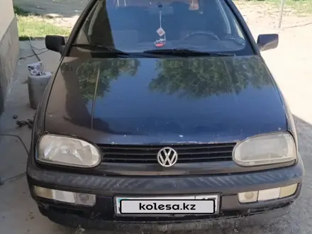 Volkswagen Golf 1992 года за 650 000 тг. в Сарыагаш – фото 4