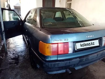 Audi 80 1991 года за 900 000 тг. в Шымкент – фото 4