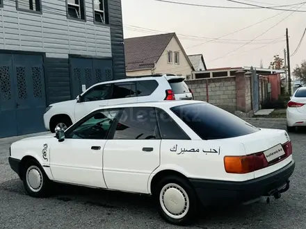 Audi 80 1989 года за 690 000 тг. в Тараз – фото 4