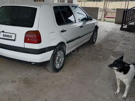 Volkswagen Golf 1993 года за 1 050 000 тг. в Есик – фото 5