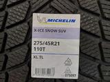 Michelin X-Ice Snow SUV 275/45 R21 110Tfor300 000 тг. в Алматы