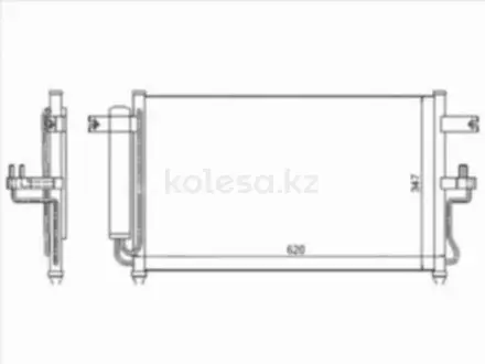 Радиатор кондиционера за 21 450 тг. в Астана