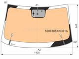 Стекло лобовое за 247 700 тг. в Алматы