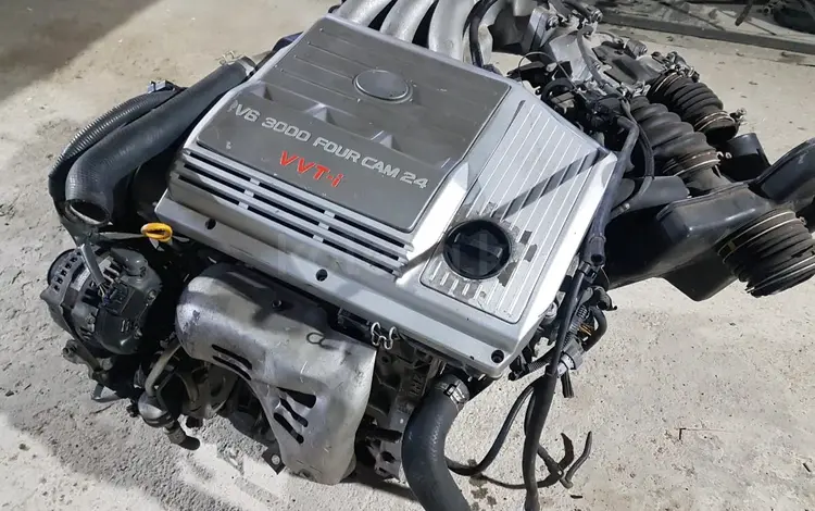 Двигатель АКПП 1MZ-fe 3.0L мотор (коробка) lexus rx300 лексус рх300 за 100 700 тг. в Алматы