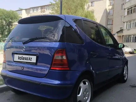 Mercedes-Benz A 140 1999 года за 2 500 000 тг. в Талдыкорган – фото 3