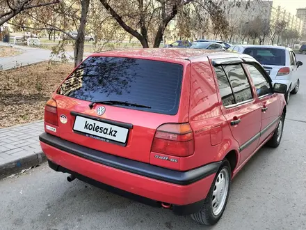 Volkswagen Golf 1993 года за 2 500 000 тг. в Караганда – фото 6