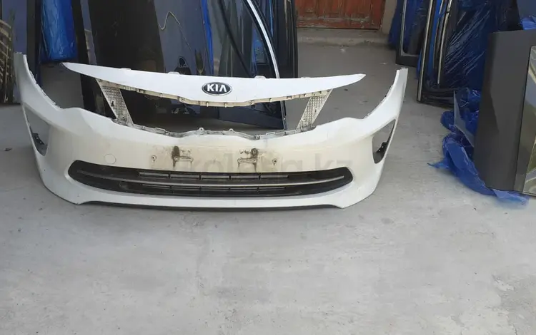 Kia k5 2017-2018 передний бампер оригинал за 130 000 тг. в Шымкент