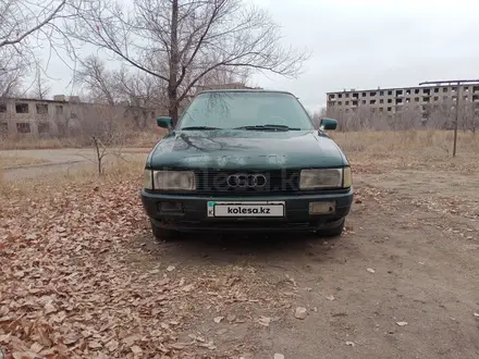 Audi 80 1991 года за 500 000 тг. в Караганда – фото 2