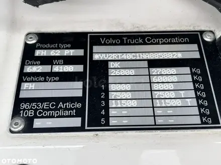 Volvo  Volvo FH 500 pusher 6x2 2023 года за 65 000 000 тг. в Павлодар – фото 5