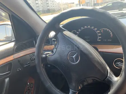 Mercedes-Benz S 320 2000 года за 4 000 000 тг. в Актобе – фото 5