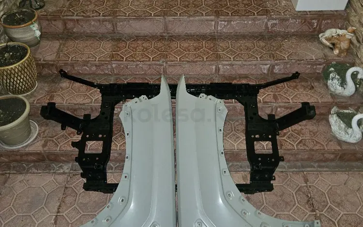 Крыло Капот Телевизор Фара Санта фе за 200 000 тг. в Алматы