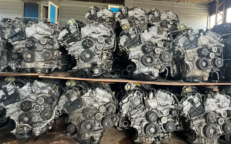 Двигатель 2GR-FE Toyota Sienna 2GR 3.5л ДВС и АКПП 1MZ/2AZ/2GR/1GR/3UR/1UR за 95 500 тг. в Алматы