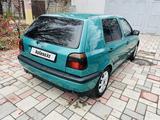 Volkswagen Golf 1992 годаfor1 750 000 тг. в Тараз – фото 4