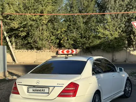 Mercedes-Benz S 500 2007 года за 9 300 000 тг. в Тараз – фото 4