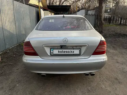 Mercedes-Benz S 320 2000 года за 3 700 000 тг. в Алматы – фото 2