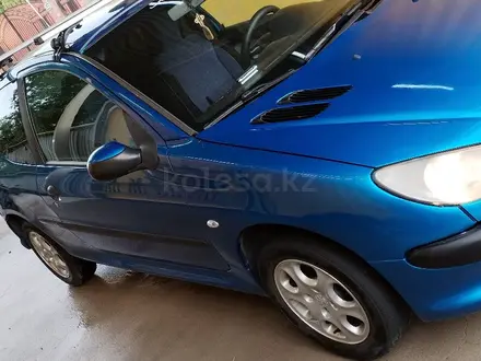 Peugeot 206 2006 года за 1 500 000 тг. в Алматы – фото 4