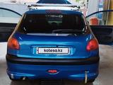 Peugeot 206 2006 годаүшін1 500 000 тг. в Алматы – фото 5