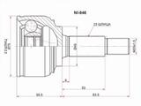 Шрус наружный, граната наружная за 9 250 тг. в Шымкент