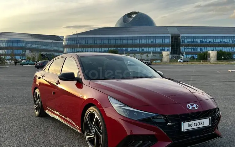 Hyundai Avante 2021 года за 13 000 000 тг. в Астана