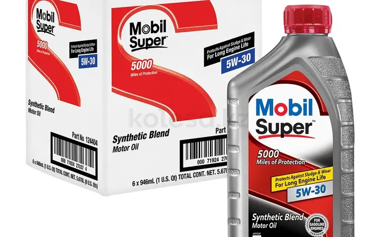 Mobil super 5000 5w30 ExxonMobil за 3 800 тг. в Алматы