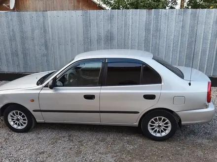 Hyundai Accent 2001 года за 1 800 000 тг. в Алматы – фото 3