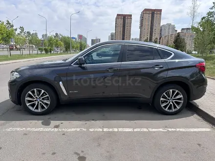 BMW X6 2017 года за 26 000 000 тг. в Астана – фото 4