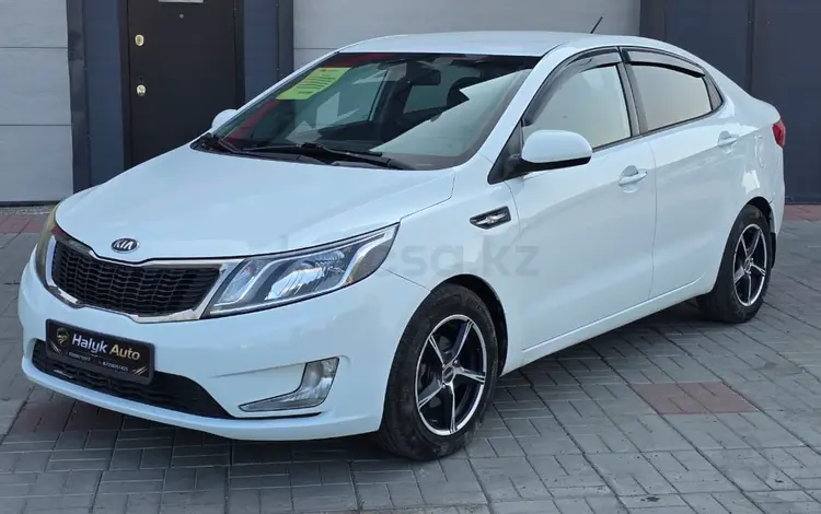 Kia Rio 2014 года за 3 750 000 тг. в Костанай