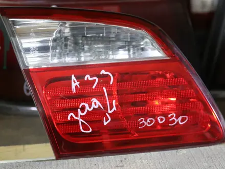 Задний левый правый фонарь (фара, плафон, стоп, габарит) багажника A33 за 10 000 тг. в Алматы – фото 3