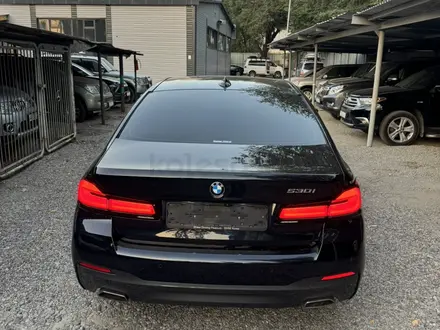 BMW 530 2021 года за 21 200 000 тг. в Алматы – фото 7