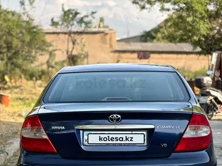 Toyota Camry 2002 года за 5 200 000 тг. в Тараз – фото 4