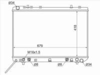 Радиатор двигателяfor34 200 тг. в Астана