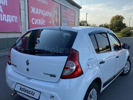 Renault Sandero 2013 года за 2 800 000 тг. в Костанай – фото 7