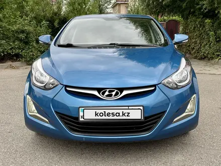 Hyundai Elantra 2014 года за 6 600 000 тг. в Алматы – фото 3