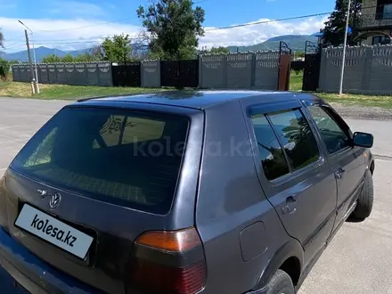 Volkswagen Golf 1993 года за 1 250 000 тг. в Есик – фото 6