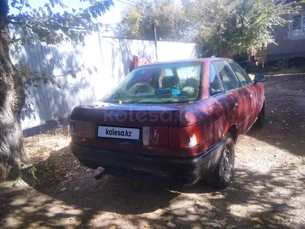 Audi 80 1990 года за 400 000 тг. в Алматы – фото 4