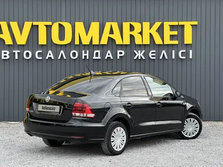 Volkswagen Polo 2017 года за 5 250 000 тг. в Актобе – фото 3