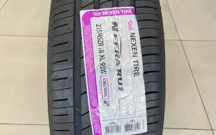 215/45R18 NEXEN NFERA RU1/лето за 48 400 тг. в Алматы