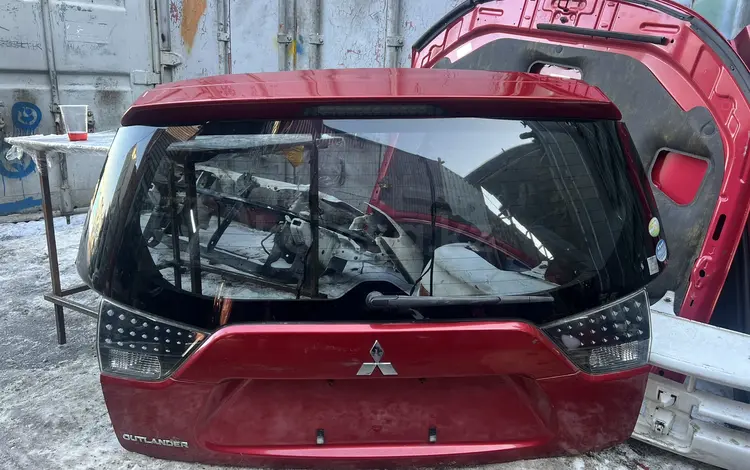 Крышка багажника Mitsubishi Outlander 2 поколения из Японииүшін100 000 тг. в Алматы