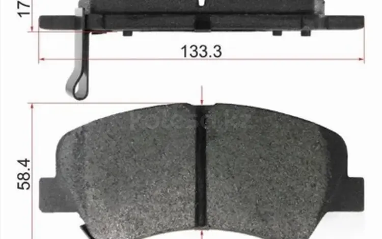 Колодки тормозные передниеfor6 100 тг. в Павлодар