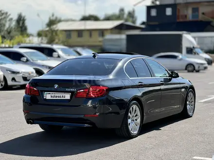 BMW 528 2011 года за 9 250 000 тг. в Алматы – фото 4