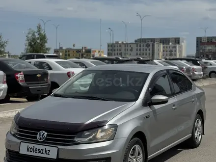 Volkswagen Polo 2019 года за 5 300 000 тг. в Астана – фото 2