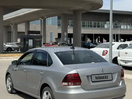 Volkswagen Polo 2019 года за 5 300 000 тг. в Астана – фото 5