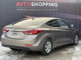 Hyundai Elantra 2015 года за 7 300 000 тг. в Актобе – фото 5