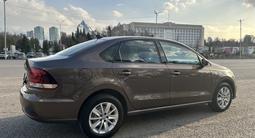 Volkswagen Polo 2019 года за 6 300 000 тг. в Алматы – фото 3