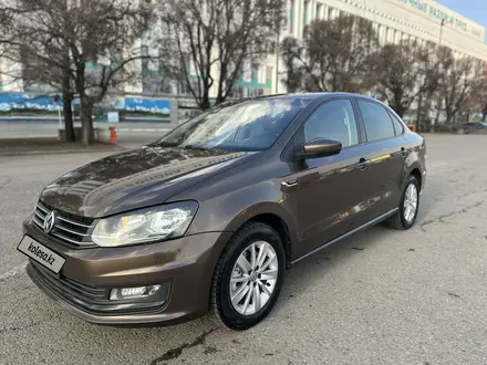 Volkswagen Polo 2019 года за 6 300 000 тг. в Алматы – фото 2