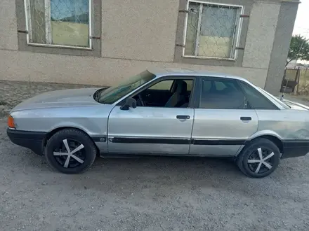 Audi 80 1990 года за 600 000 тг. в Тараз – фото 2