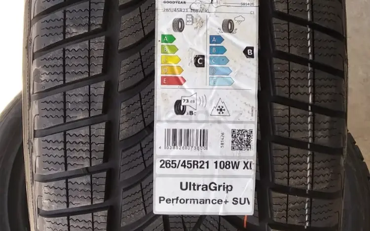 Шины Goodyear 265/45/r21 UltraGrip G1 за 160 000 тг. в Алматы